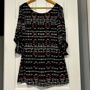 Adorable dress with southwest pattern